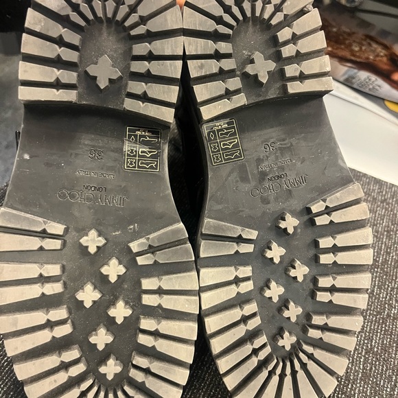 Jimmy Choo Cora leather combat boots - Picture 6 of 6